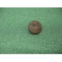 Bouton cerf marron 15mm