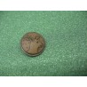 Bouton cerf marron 18mm