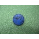 Bouton cerf bleu roi 15mm