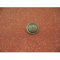 Bouton métal arabesque or 18mm