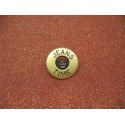 Bouton jeans time or 22mm