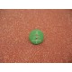 Bouton sapin vert blanc 15mm