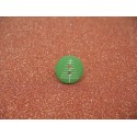 Bouton sapin vert blanc 15mm