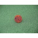 Bouton dragon orange 15mm