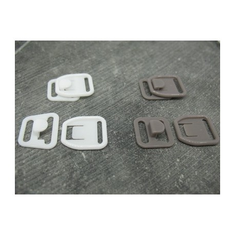 Lot 6 clips attaches soutien gorge dos
