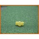 Bouton abeille jaune N°4  12mm