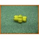 Bouton abeille N°13 jaune or 18mm