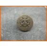 Bouton métallisé lévriers royaux vieil or 18mm