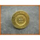 Bouton métal martelé or 28mm