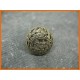 Bouton métallisé académie semi bombé vieil or 21mm