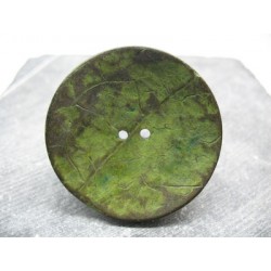 Bouton coco vert 50mm