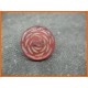 Bouton fantaisie corail 25mm