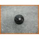Bouton hélice strass noir 15mm