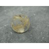 Bouton inclusion paille 22mm