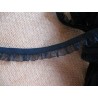 Elastique dentelle frou-frou noir 12mm