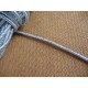 Elastique rond argent pailleté 3mm