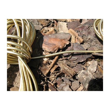Elastique rond or 2mm