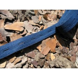 Elastique boutonnière marine 16mm
