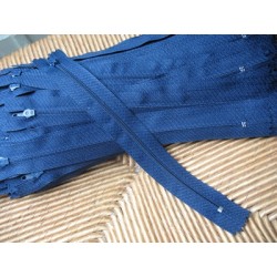 Lot de 100 zip marine 20 cm