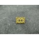 Bouton biscuit jaune 15mm