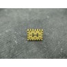 Bouton biscuit jaune 15mm