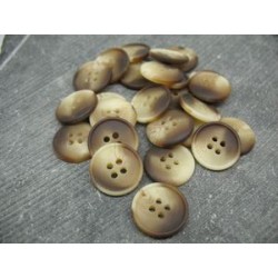 Lot 24 boutons peigne 18mm