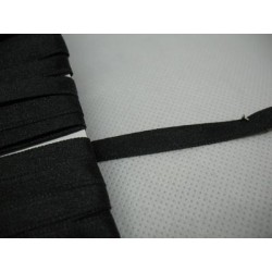 Ruban satin noir 6mm