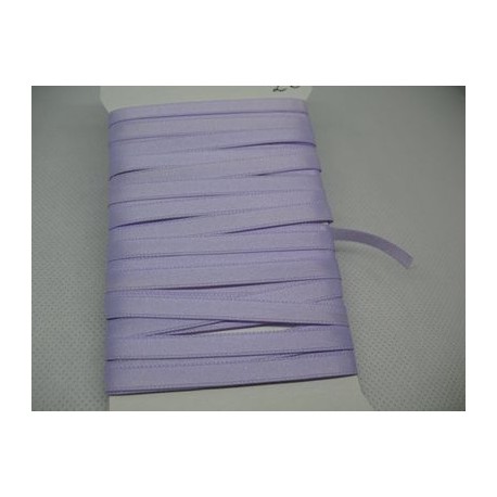 Ruban satin lavande 6mm