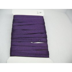 Ruban satin violet 6mm