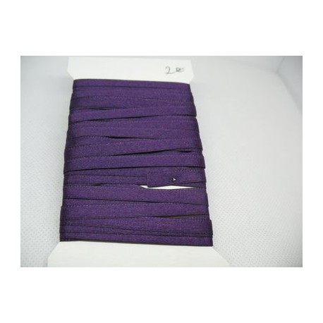 Ruban satin violet 6mm