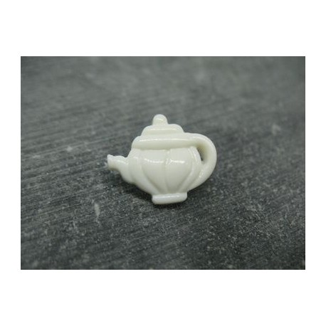 Bouton théière écru 20mm