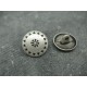 Bouton tribal métal 18mm