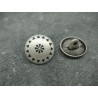 Bouton tribal métal 18mm