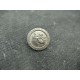 Bouton métal laiton nickelé " lycée hôtelier  Le Touquet" 15mm