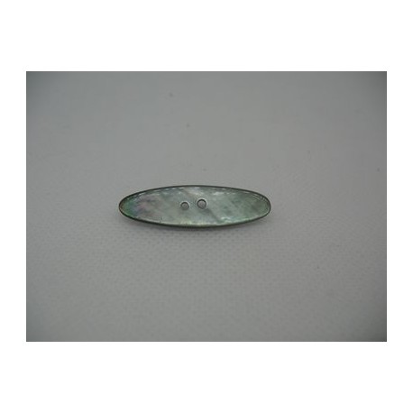 Bouton nacre buchette 35 mm