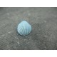 Bouton coquillage ciel blanc 15mm