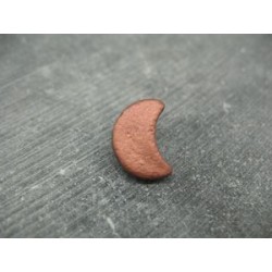 Bouton lune cuivre 18mm