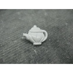 Bouton théière gris clair 20mm