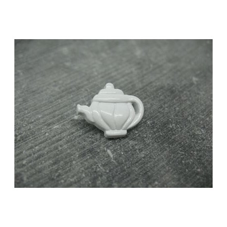 Bouton théière gris clair 20mm