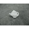 Bouton théière gris clair 20mm