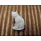 Bouton chat écru 18mm