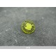 Bouton poisson jaune effet nacre 14mm
