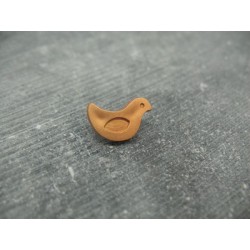 Bouton oiseau cuivre 15mm