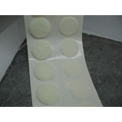 Pastille Velcro autocollantes 19mm