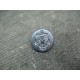 Bouton ancre bleu 15 mm