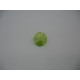 Bouton cratère translucide 1  anis 13mm