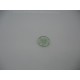 Bouton cratère translucide  3  amande 13mm