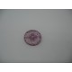 Bouton cratère translucide  27  lavande 18mm