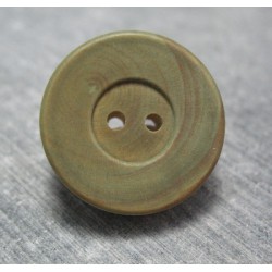 Bouton buis vert 22 mm  b48