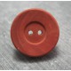 Bouton buis rouge 22mm  